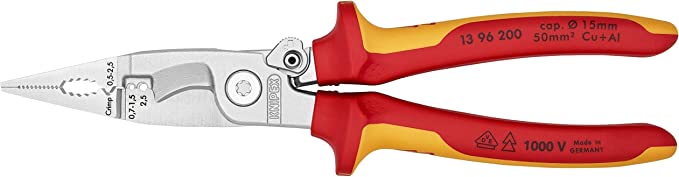 KNIPEX  RAFVIRKJATÖNG 200MM 13 96 200 SB