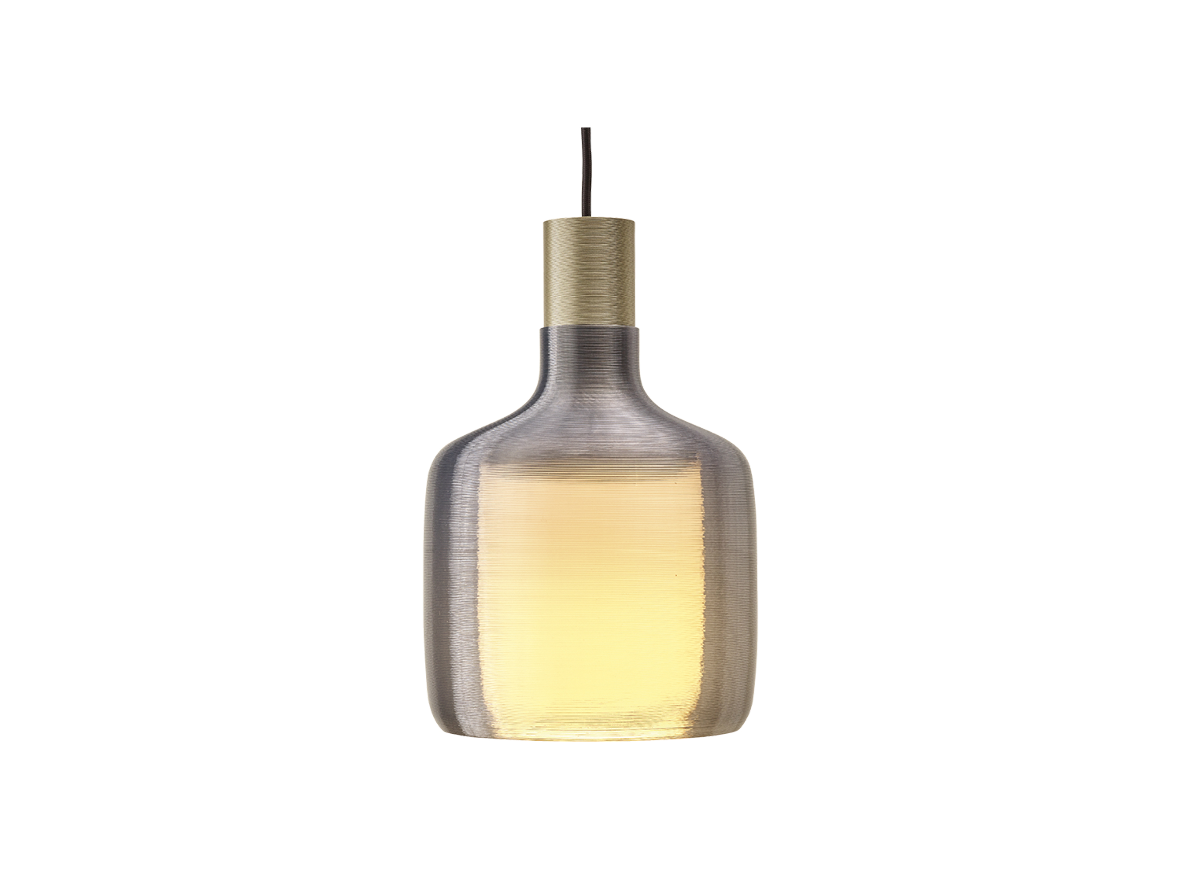 Jewelz hangandi fl glær lítinn gull E27