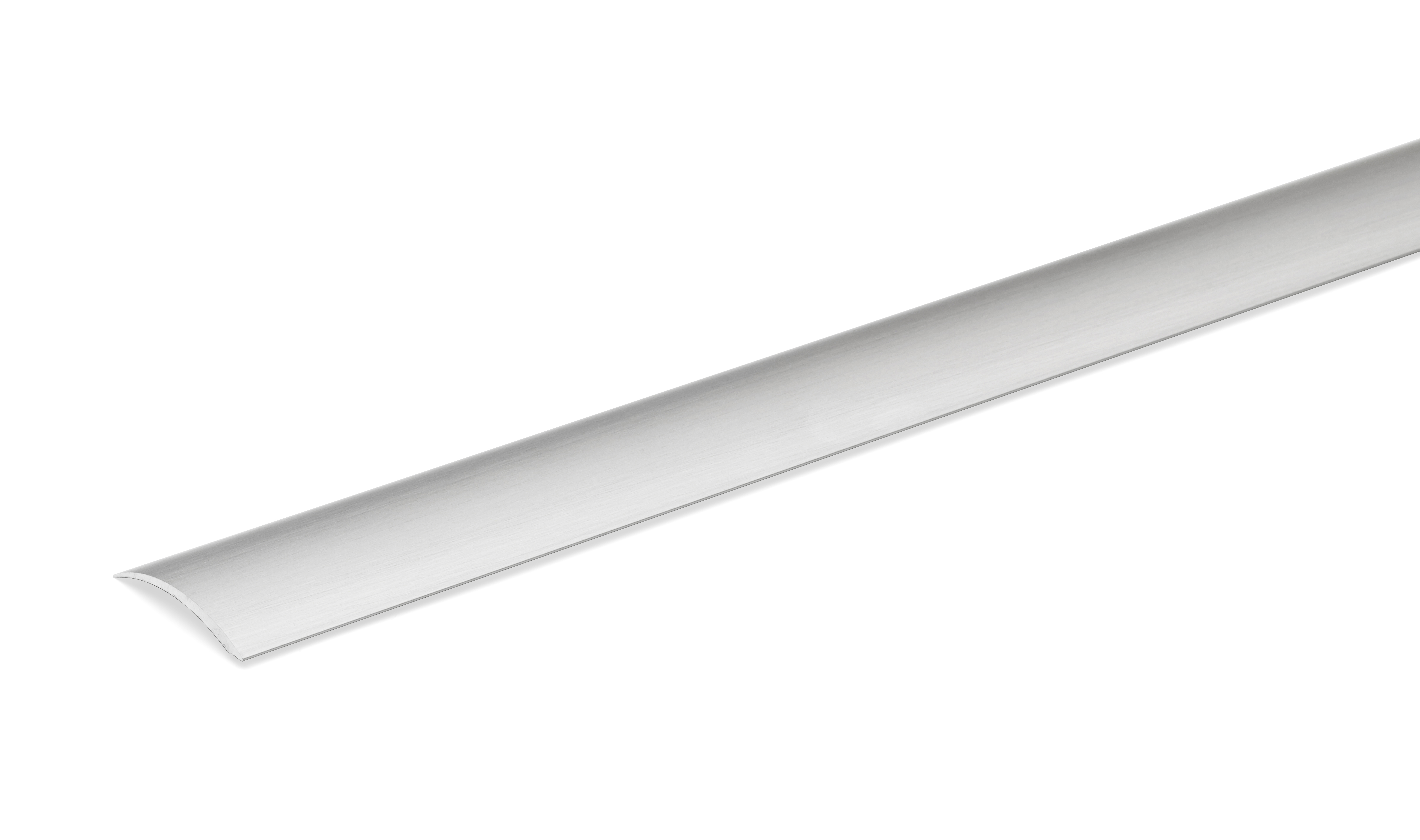 Frágangslisti Samskeyta 100cm L, 4cm B, Burstað stál