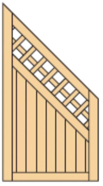 SKJÓLV MADRID HALLANDI 90X180/90CM