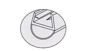 Þéttilisti sturtuhurð-væng 2300-8mm