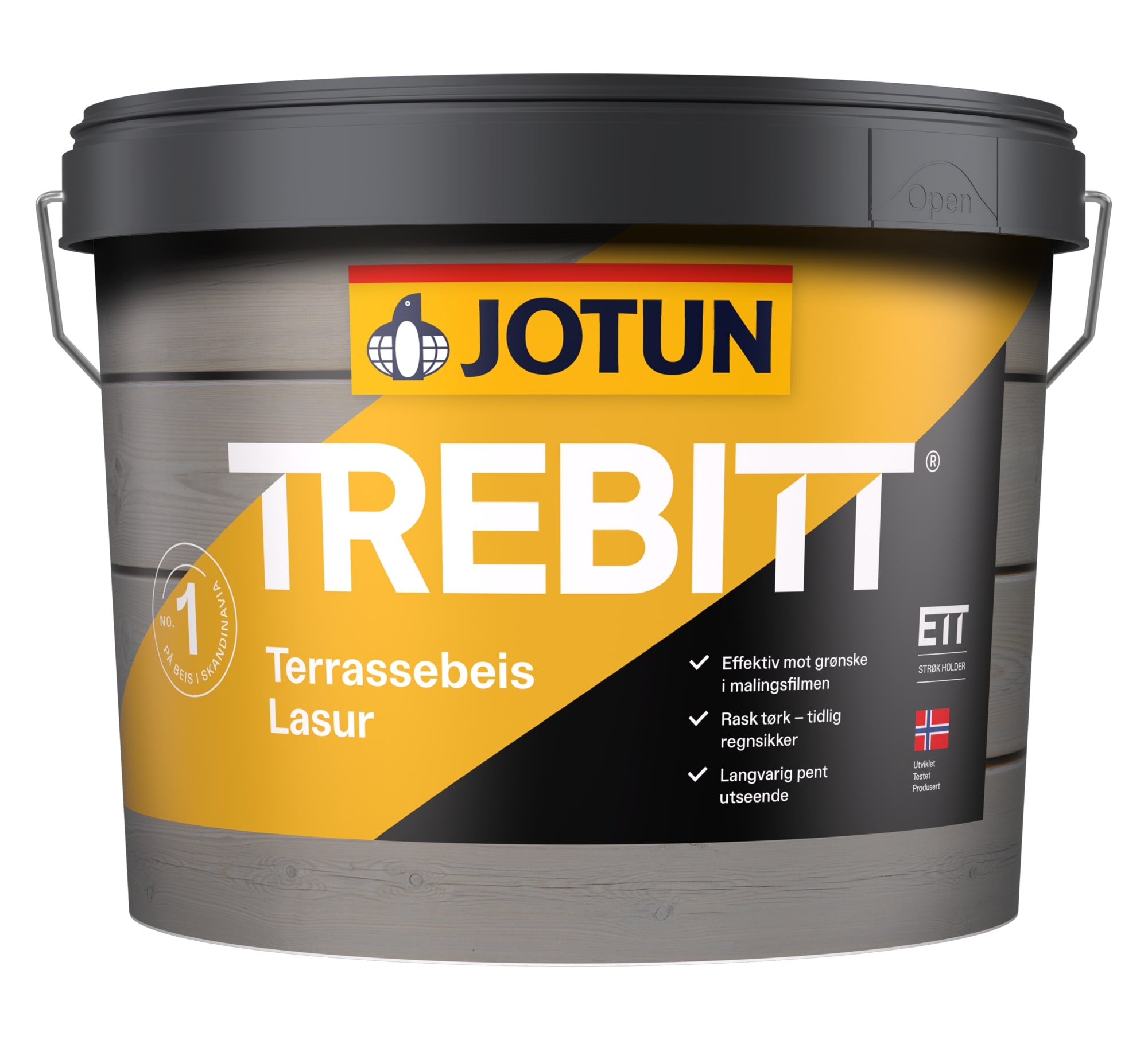 Jotun Trebitt Terassebeis glær stofn 9 ltr