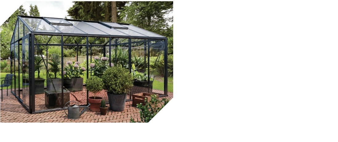 Gróðurhús Classic Alu 14,22 m2