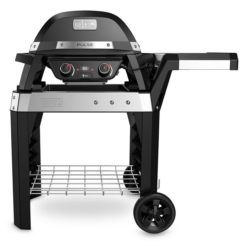 Rafmagnsgrill Weber Pulse 2000 m/vagni