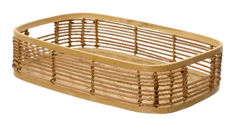 Bambusbakki 9,5*40cm m/höldum