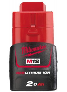 Rafhlaða 12v 2.0Ah Milwaukee M12 B2