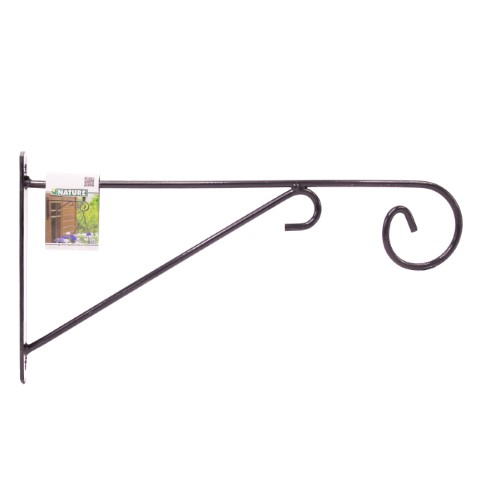 Veggkrókur 48cm dökkgrár