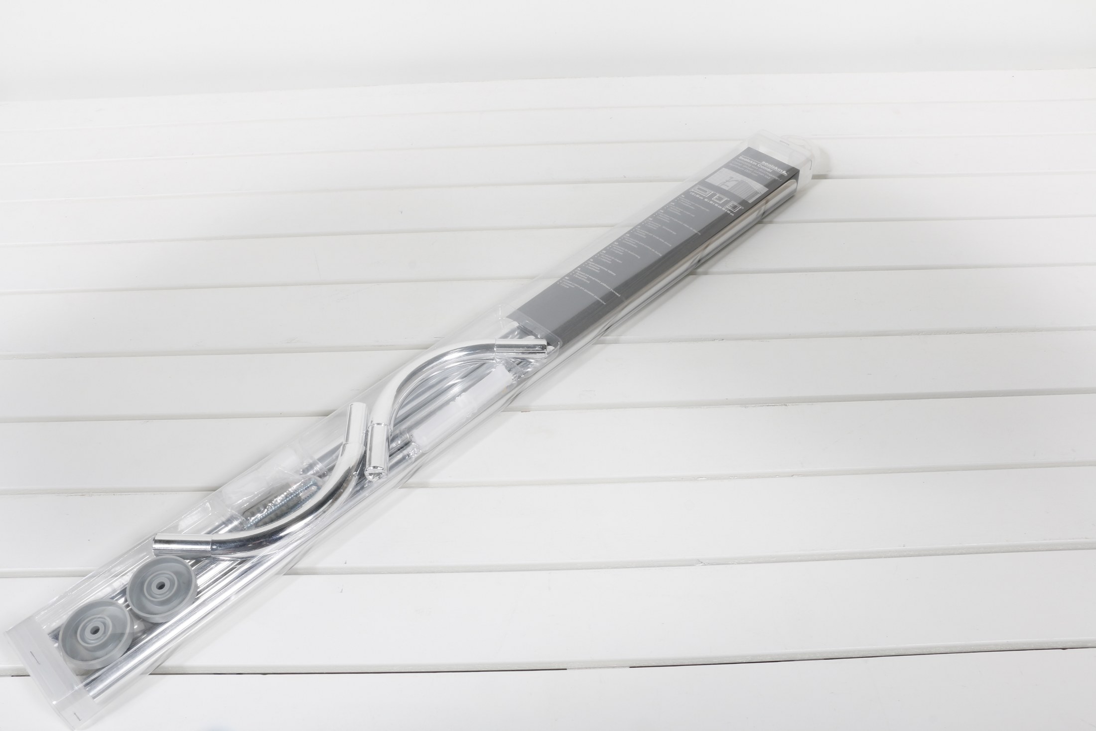 WC baðhengisslá silfur Combi Sealskin