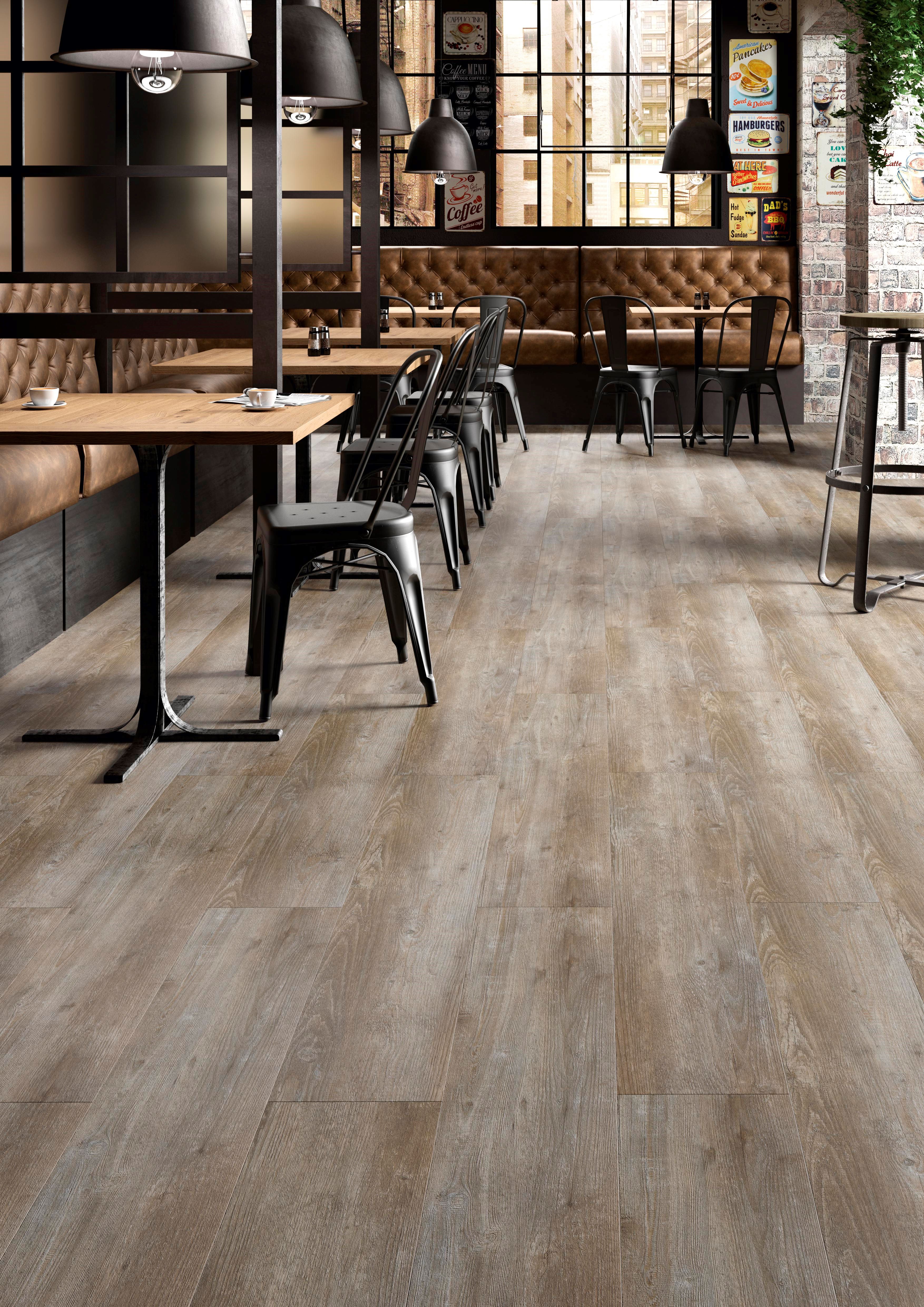 Vinylparket Lyon 1250x229x6,5mm 21db m/undirleggi