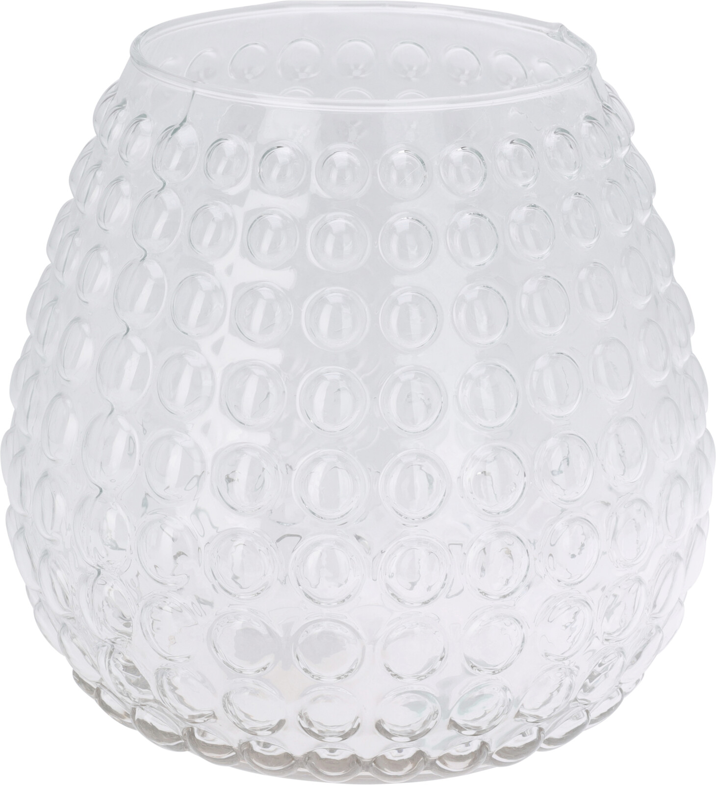 Vasi glær gler 20*h25cm