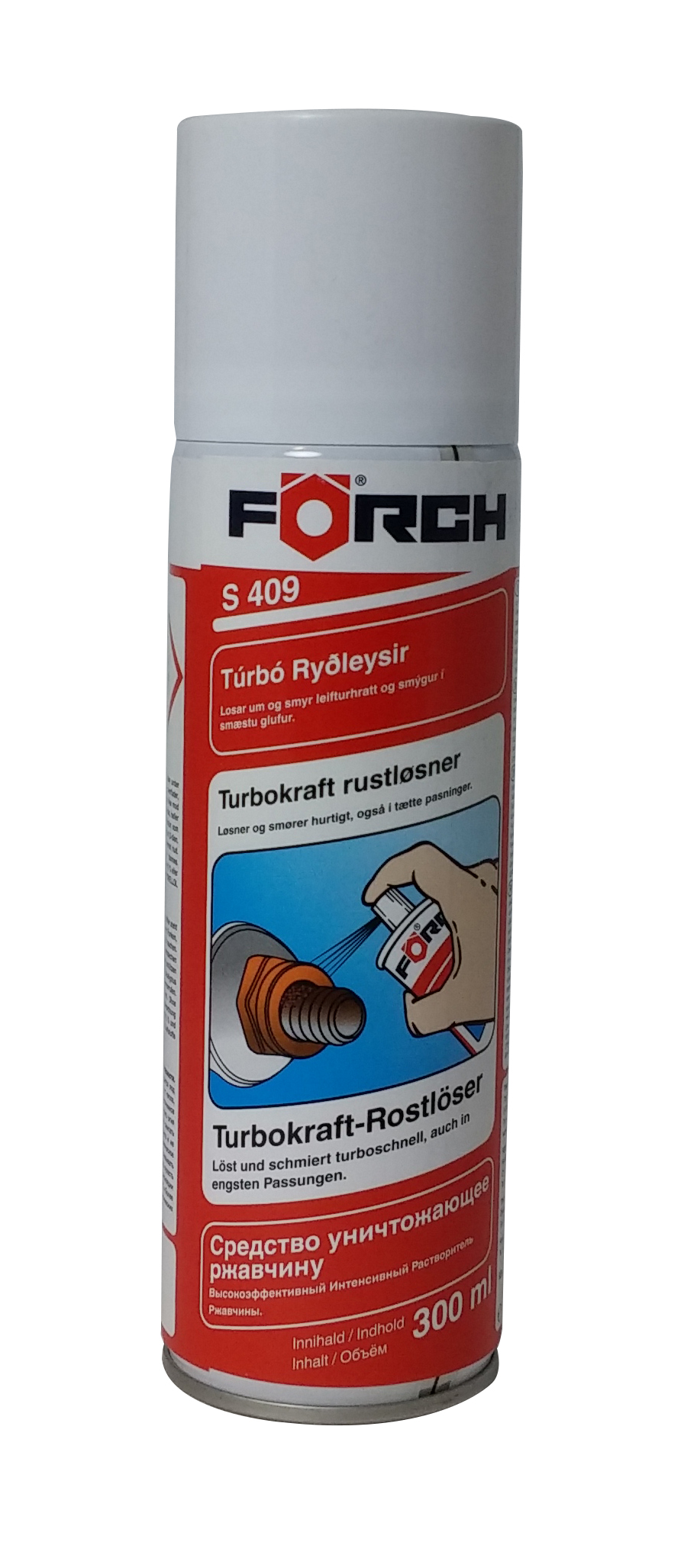 Ryðleysir Turbokraft S409 300ml