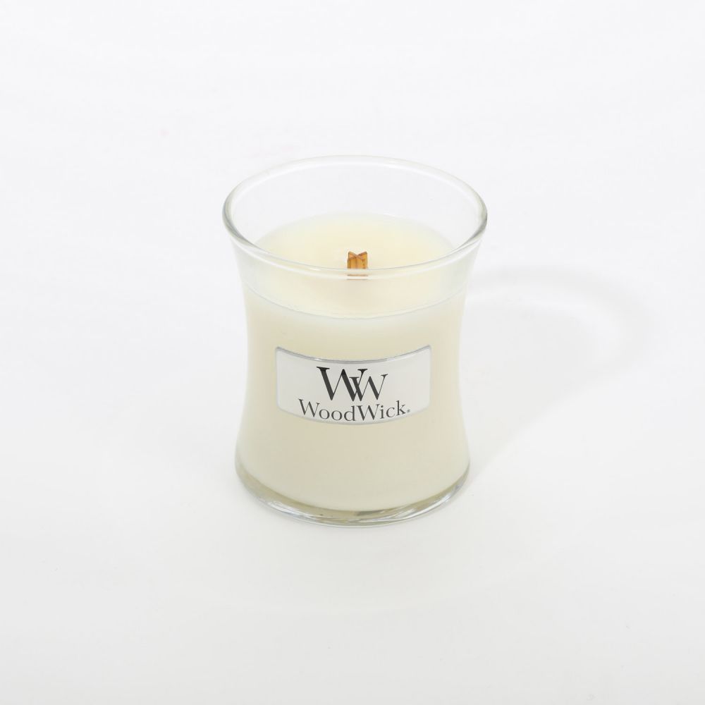 Ilmkerti WoodWick White Tea & Jasmine Mini