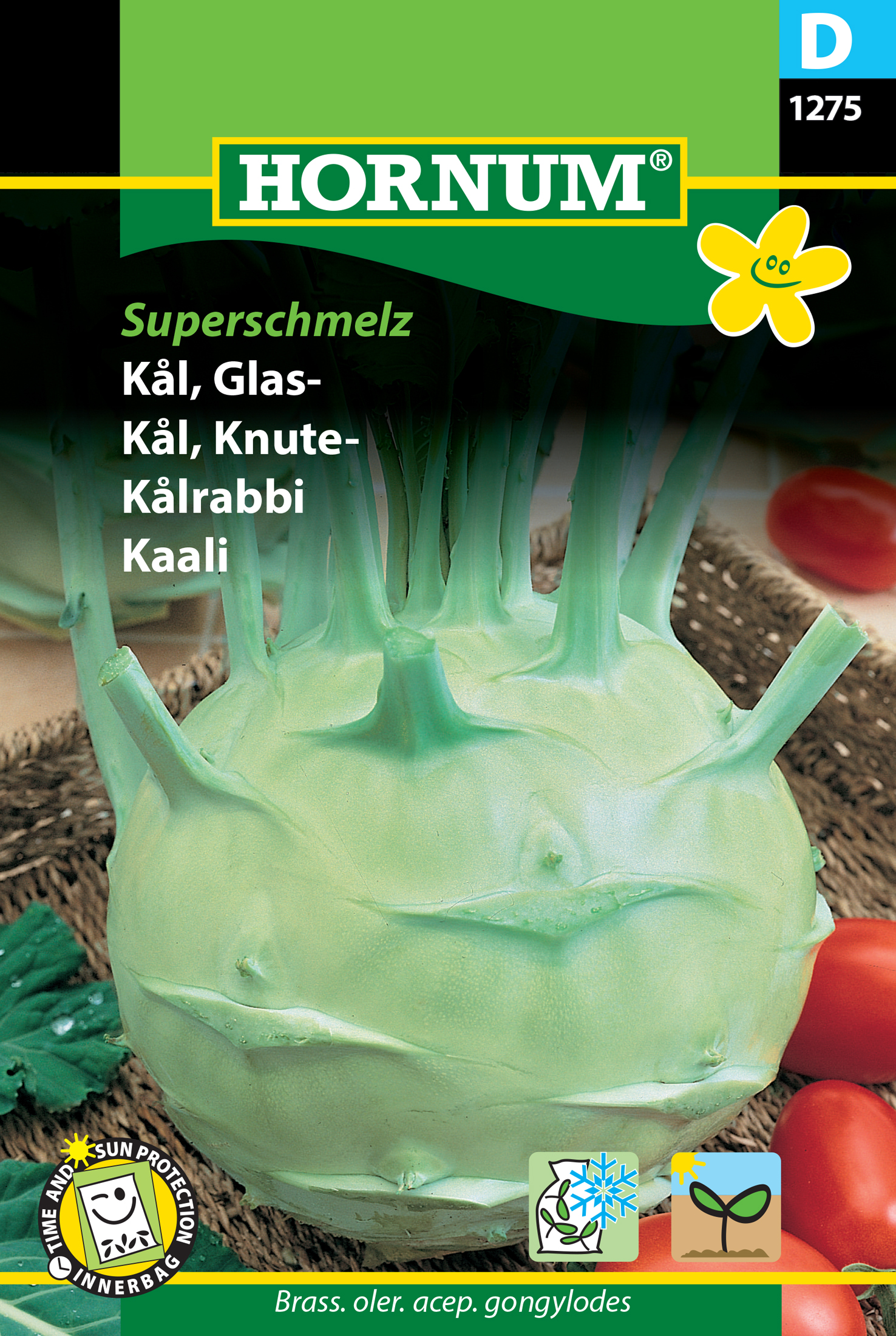 Fræ Hnúðkál Brass. oler. acep. gongylodes Superschmelz