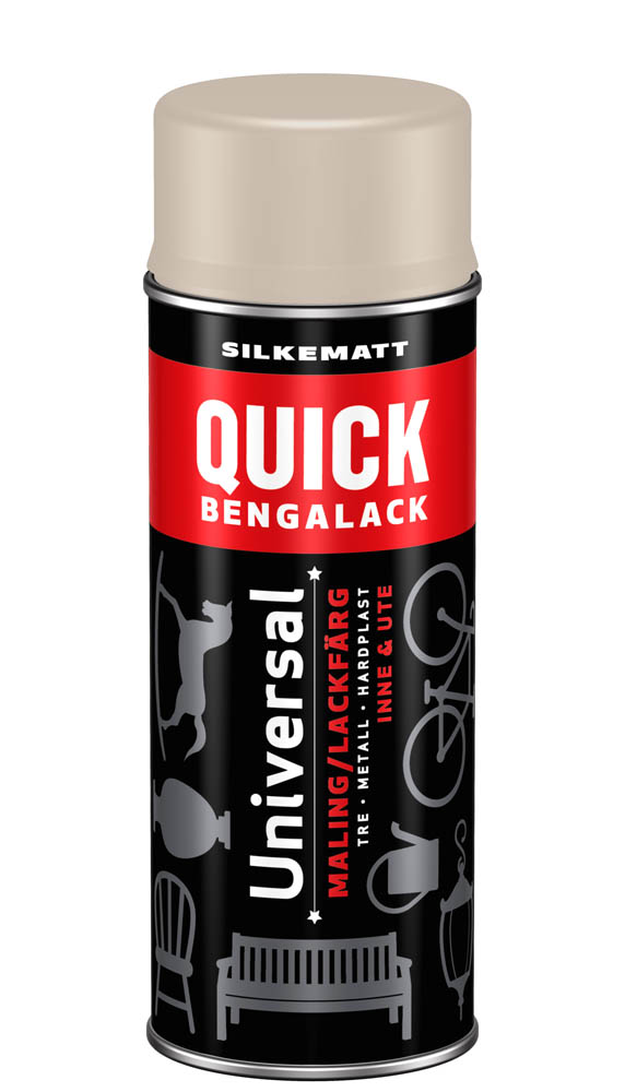 Spray Quick Benga Vintersand silkimatt 400ml