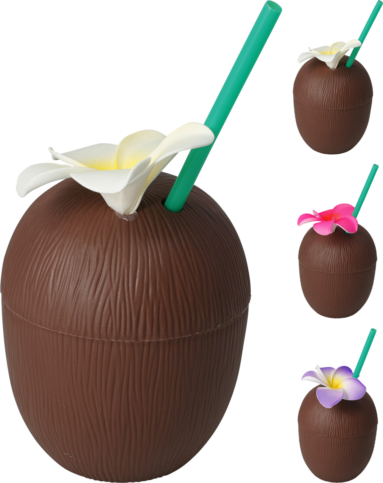 Drykkjarglas með röri 3 litir