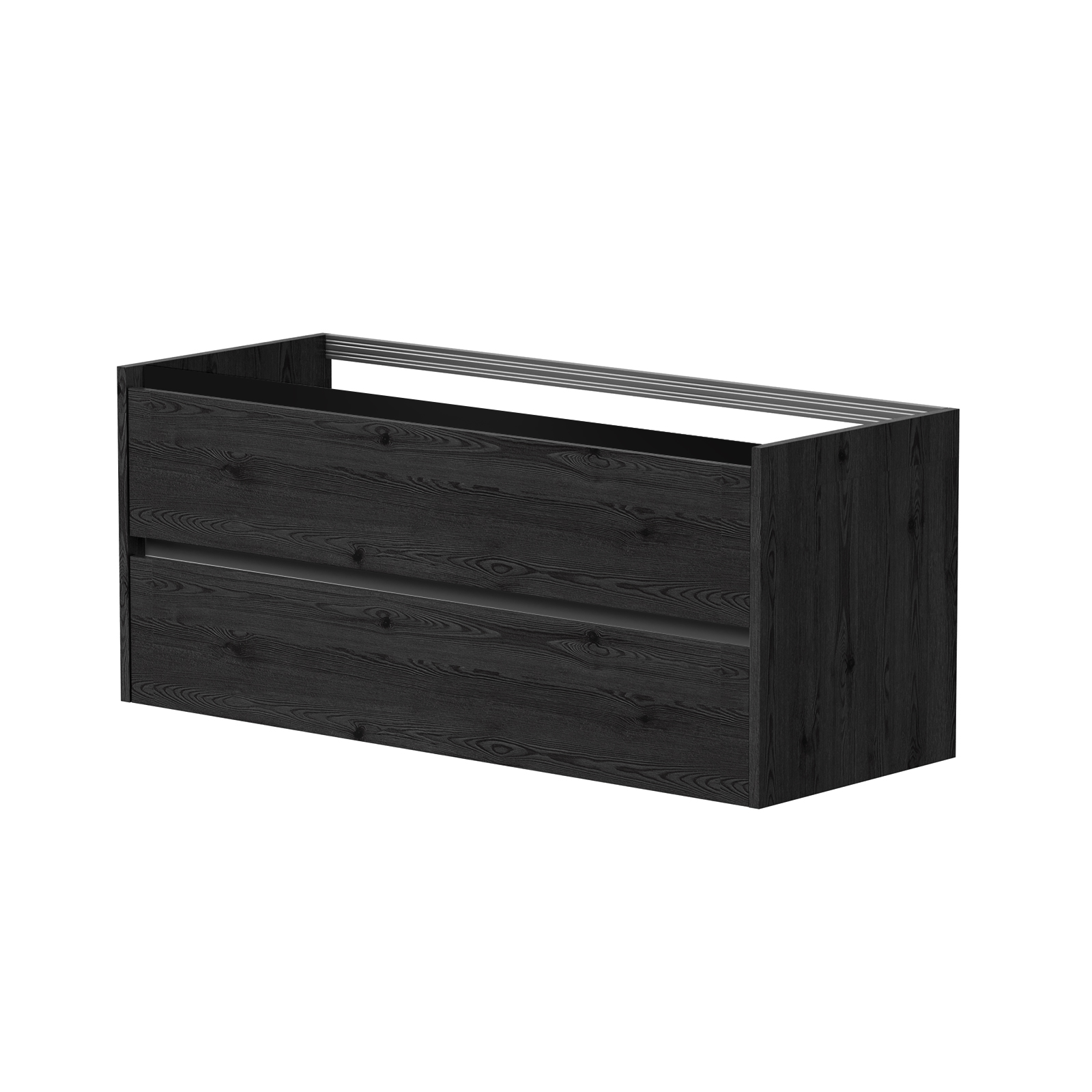 Vaskaskápur CITY, svört eik 120 cm - BU/12-3DR/1P2