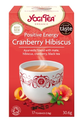 Te Yogi Positive Energy Cranberry Hibiscus 17stk.