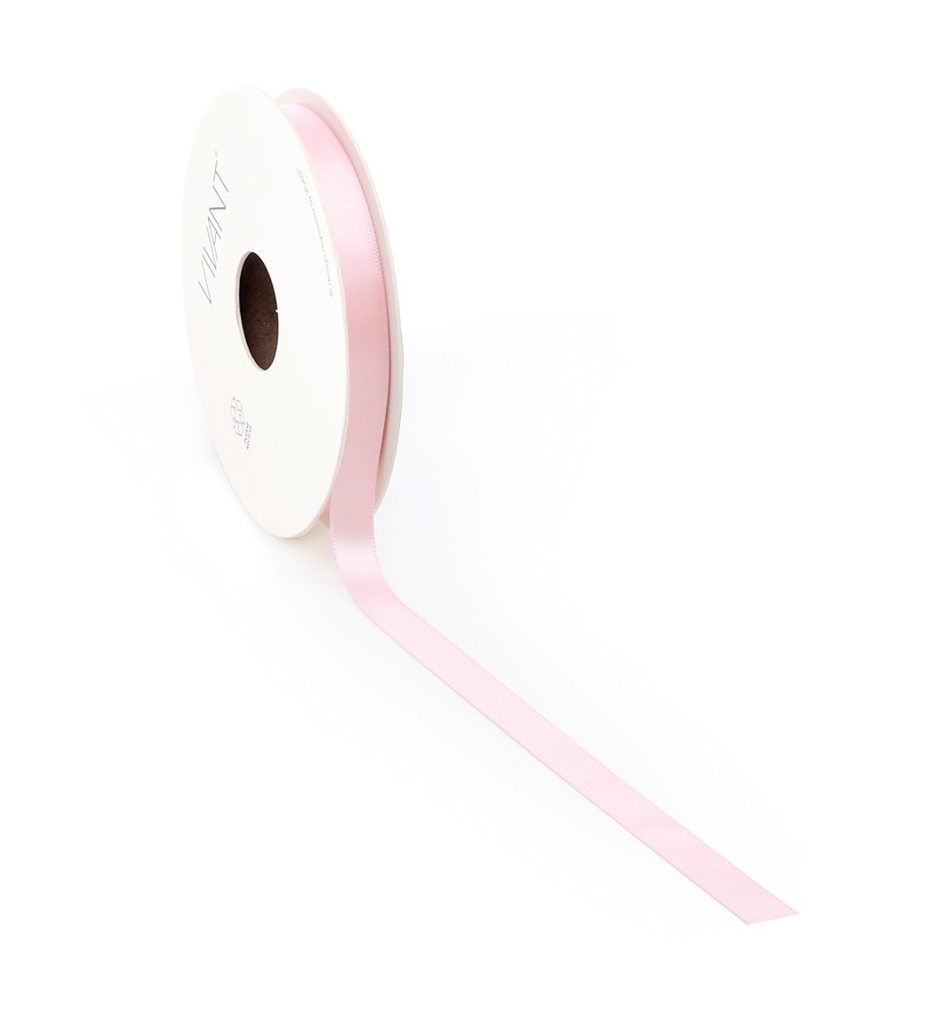Borði satin 10mm*25m light rose