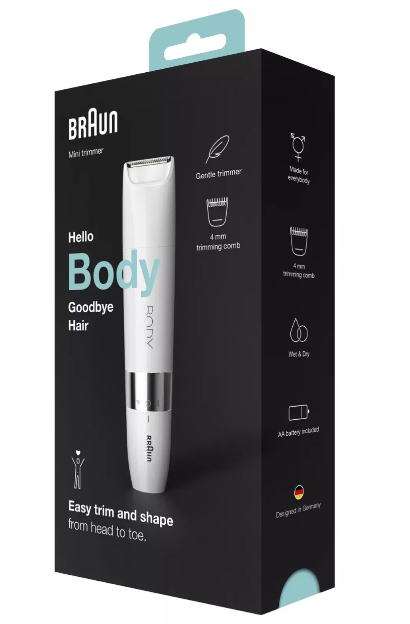 Líkams hársnyrtir Braun Mini Trimmer