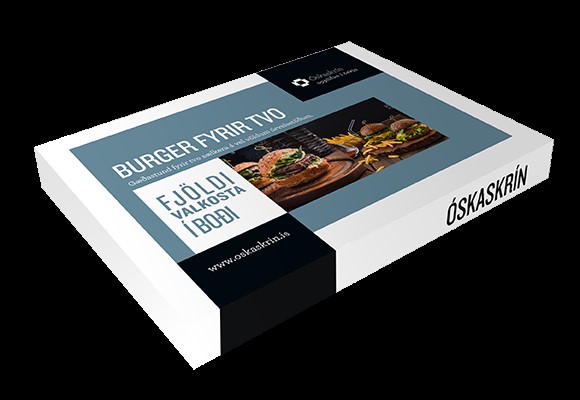 Óskaskrín: Burger fyrir tvo