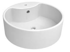 Borðhandlaug, RONDO 40,5 cm, hvít - WB404014