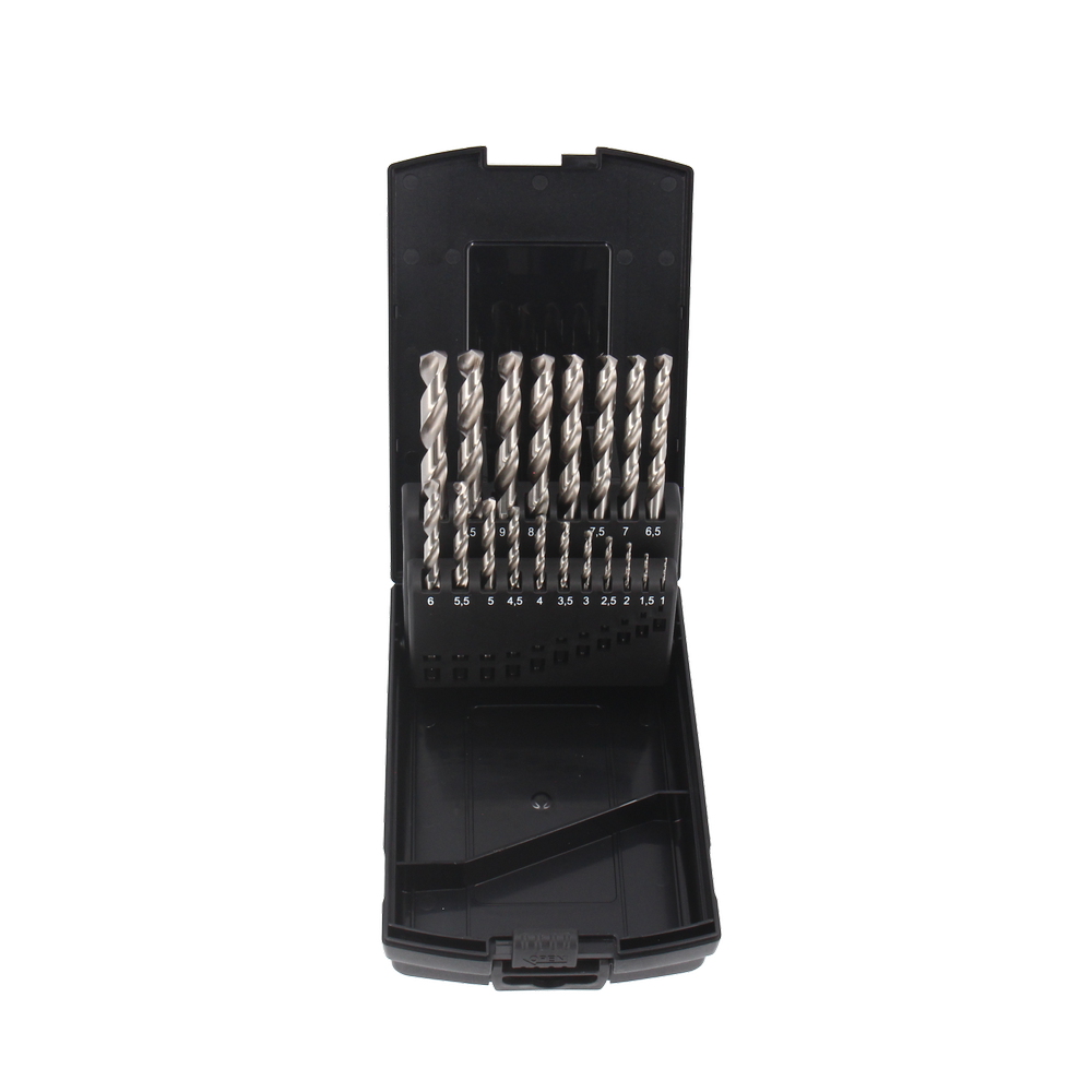 Borasett HSS Pro Bright 1-10mm 19stk Tecos