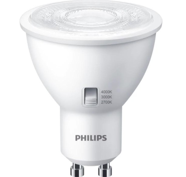 LED Kastarapera GU10 50W (3CCT) 2700K 3K 4K 36° 360lm