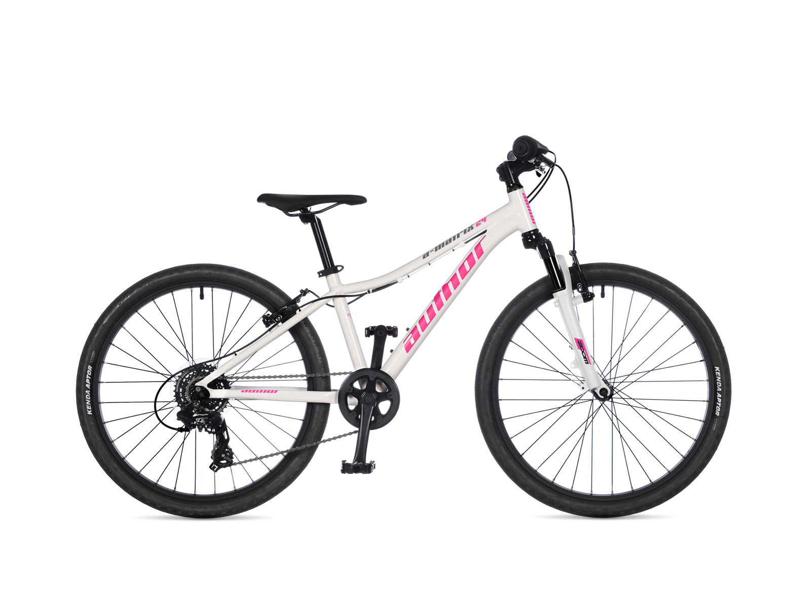 Reiðhjól A-Matrix 24" Hvítt/Bleikt 12.5"stell, 2026 Author