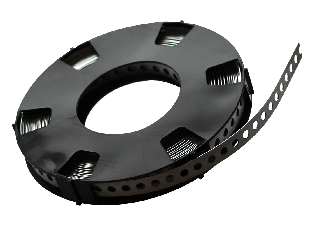 GATABAND 12MM 0,7MM 3M - RYÐFRÍTT -BANS071203S