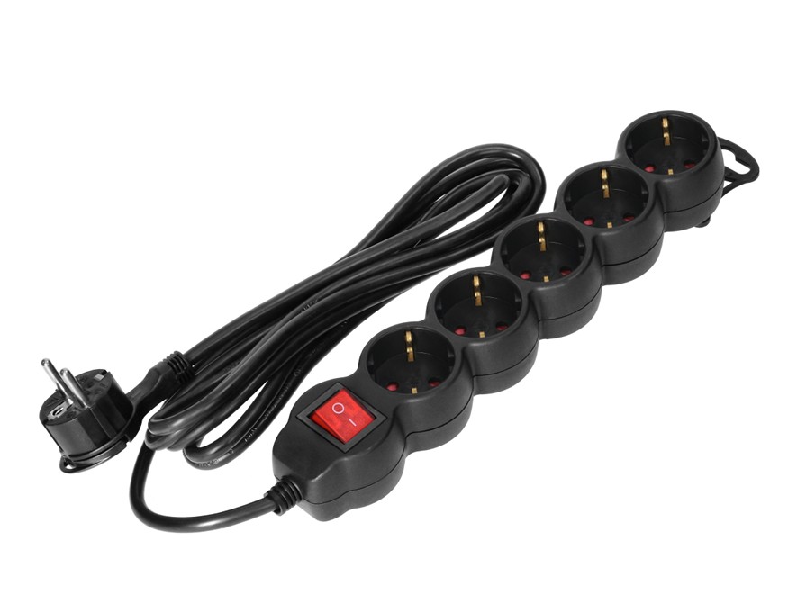 FJÖLTENGI 5F SVÖRT 5M MEÐ ROFA ES-7/B/5  VIRONE