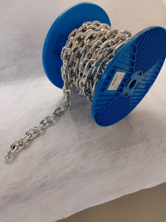 Keðja DIN766/8x24mm Króm 10m