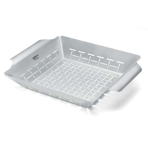 WEBER-STYLE GRÆNMETISPANNA RYÐFRÍ