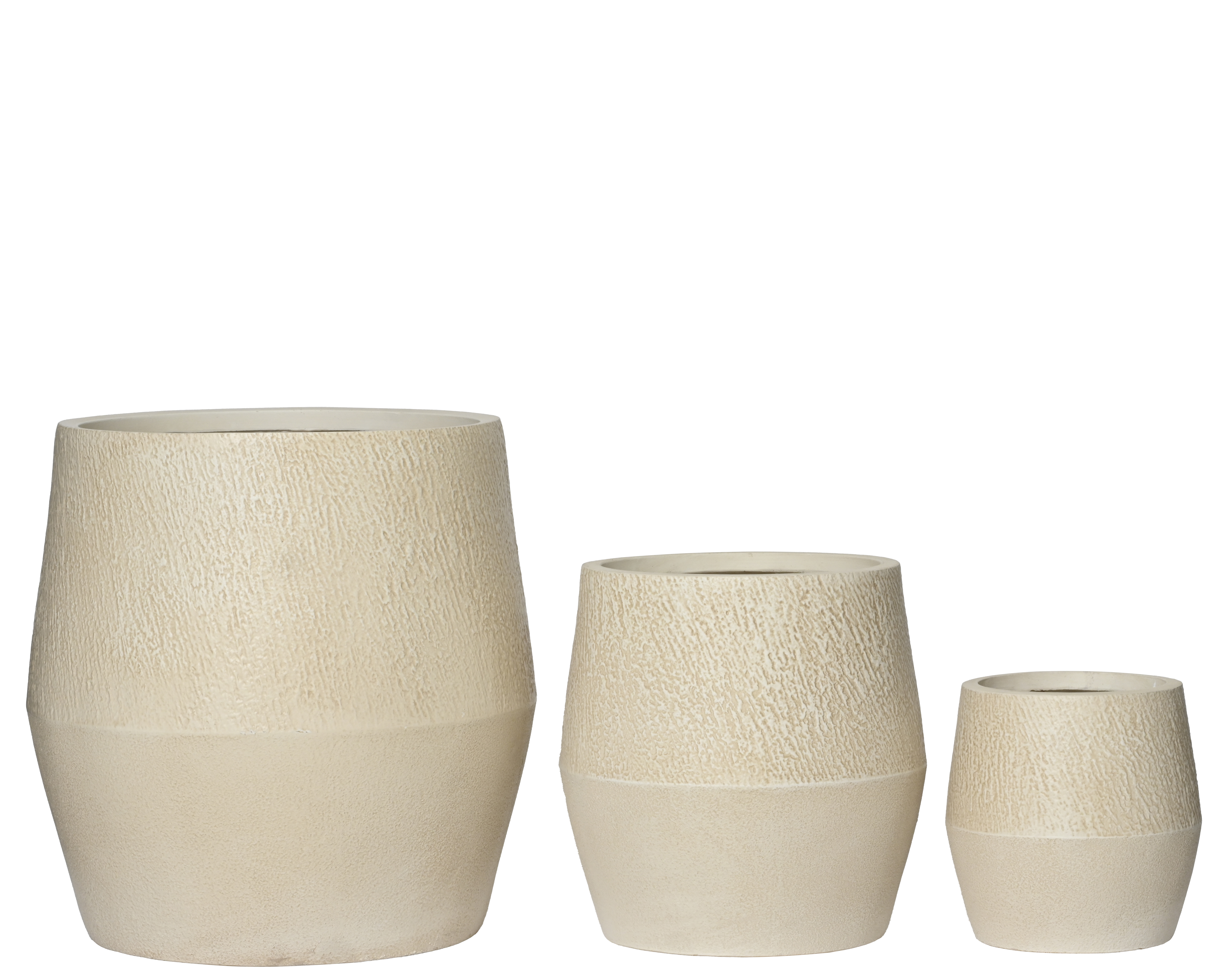 Útipottur scott leir beige miðstærð