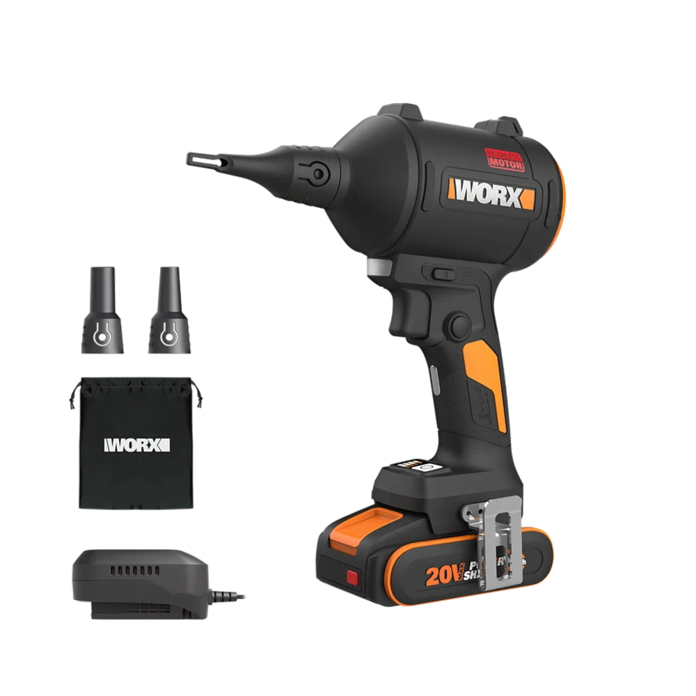 Worx Blásari 20V 206m/s WX099.9 Solo