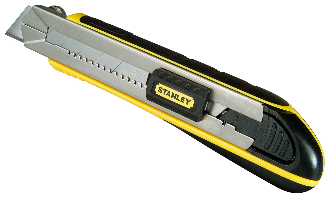 HNÍFUR BROTABLAÐA 4BLÖÐ 25MM STANLEY FATMAX