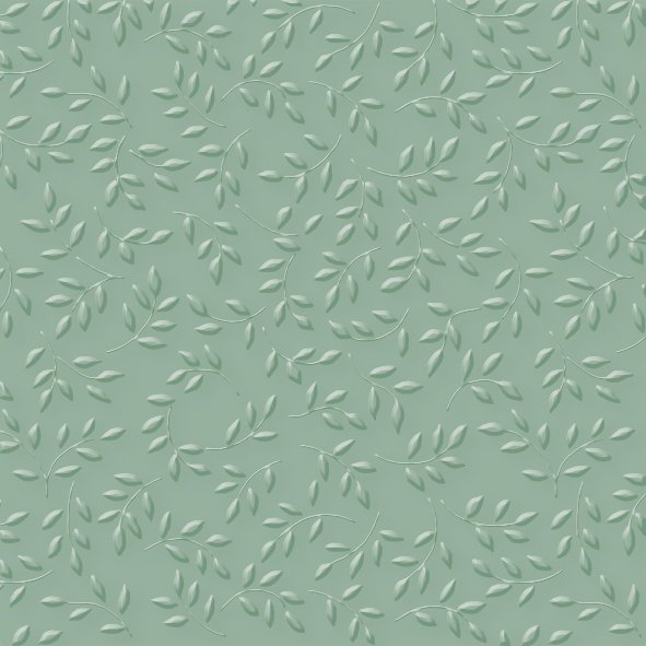 Servíettur 'Leaves' 33*33cm 16stk. grænar