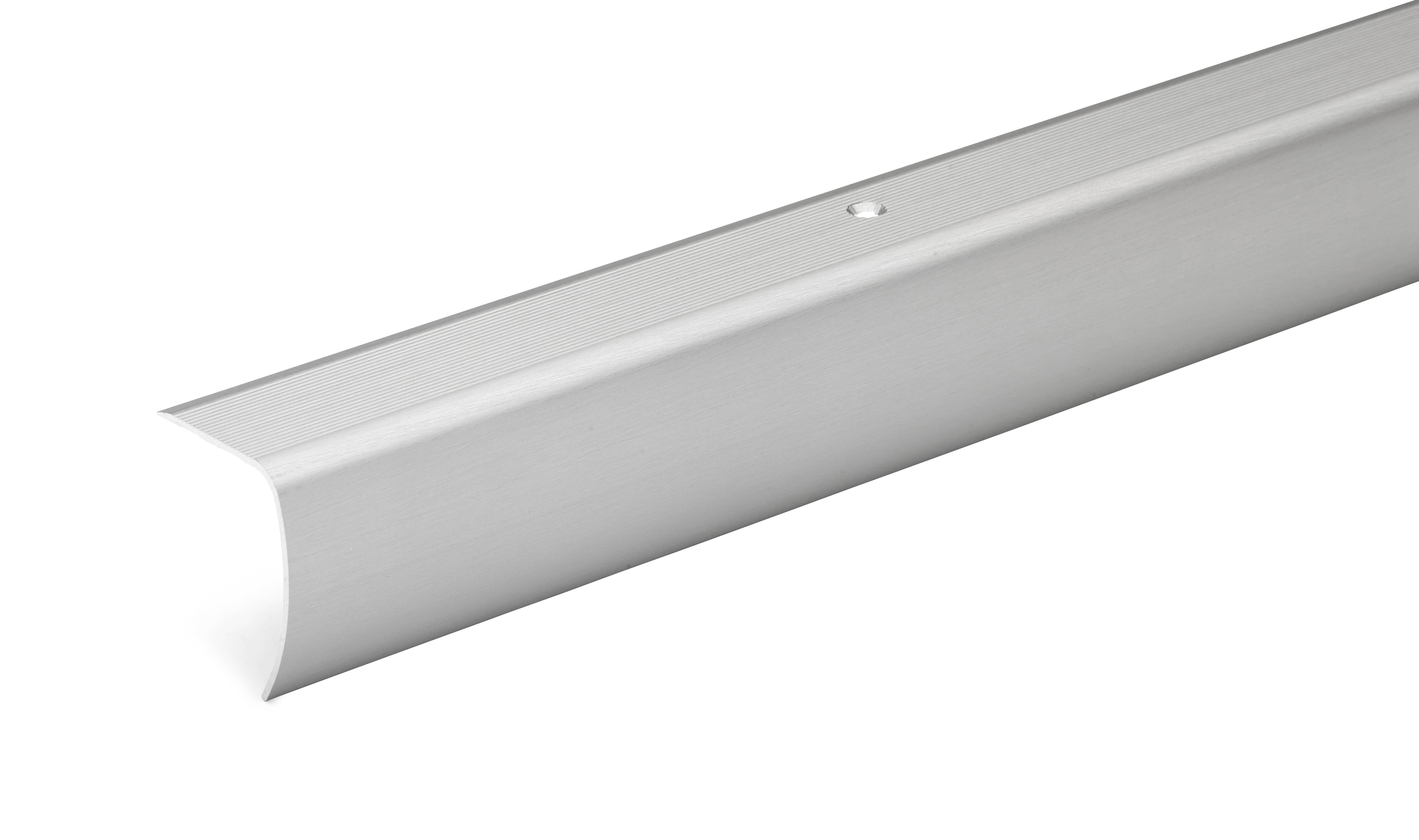 Frágangslisti Vinkillisti 100cm L, 3,5cm B, Burstað stál