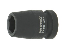 TOPPUR 16MM HERTUR SVARTUR 1/2" 751808