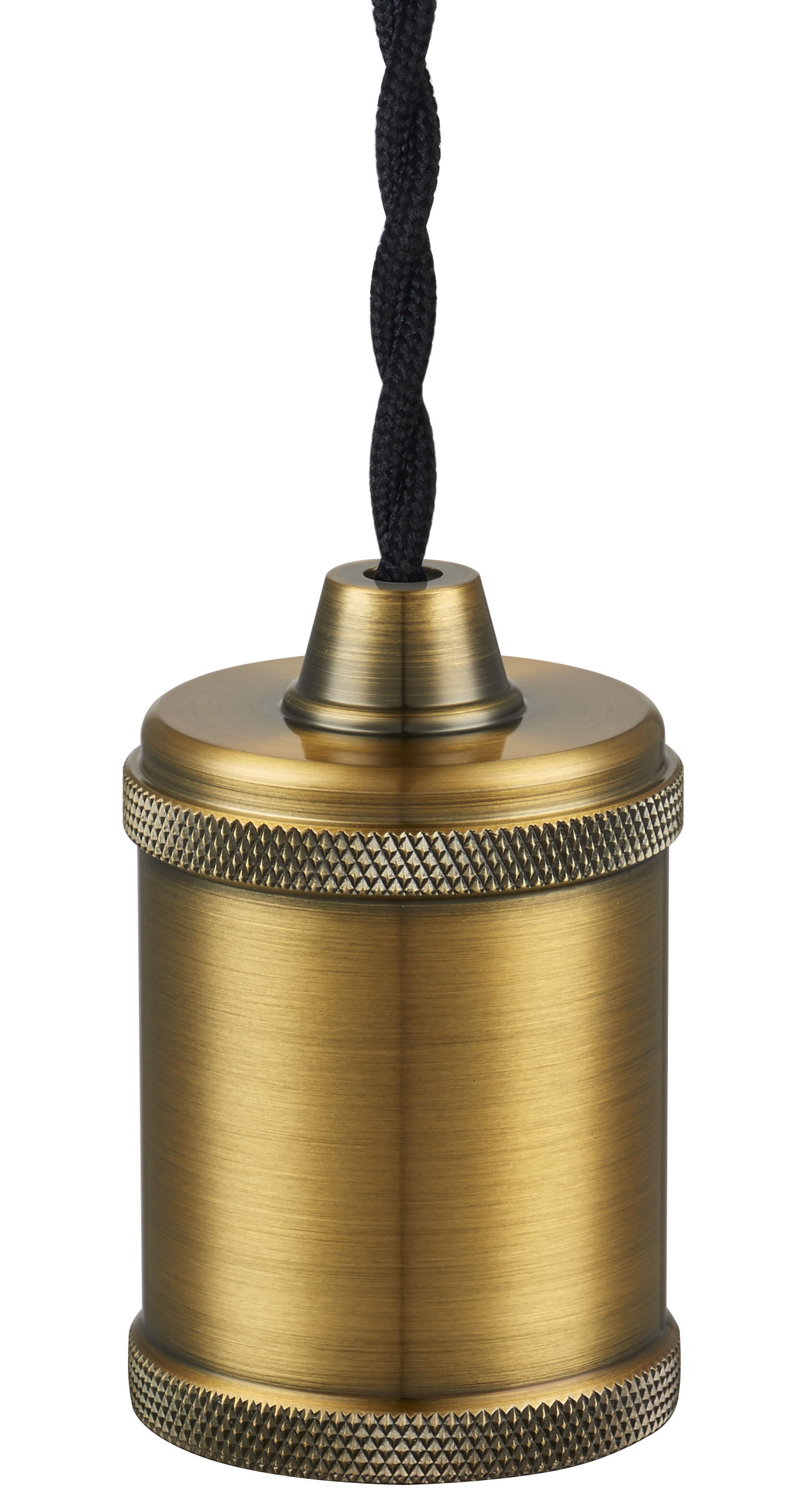 Fatning RAW, málm antík E27