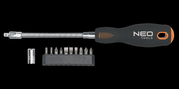 SKRÚFJÁRN SVEIGJANLEGT F. BITA