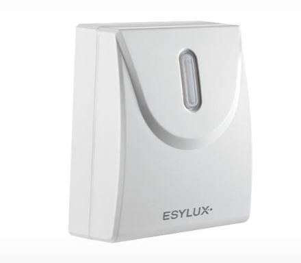 LJÓSNEMI DEFENSOR HVÍTUR IP55, 2300W / 600W LED ESYLUX