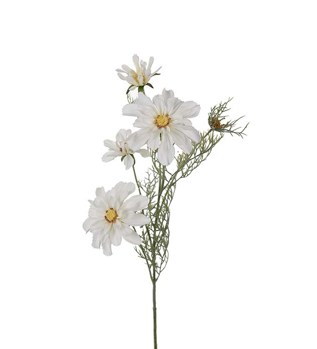 Gervi Rosenskara 65cm hvítt