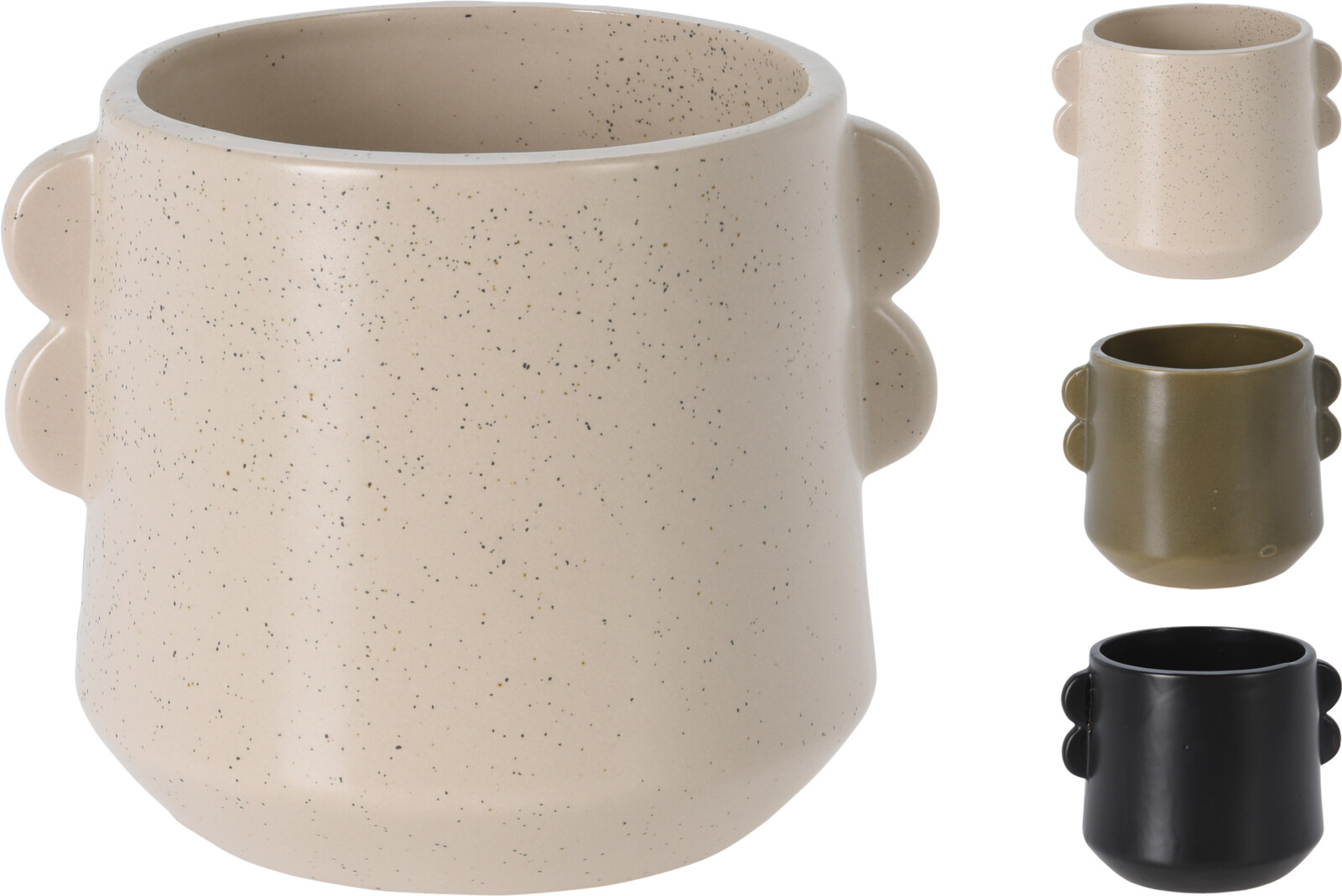 Pottur 16*b13,5*h13cm 3mism.litir