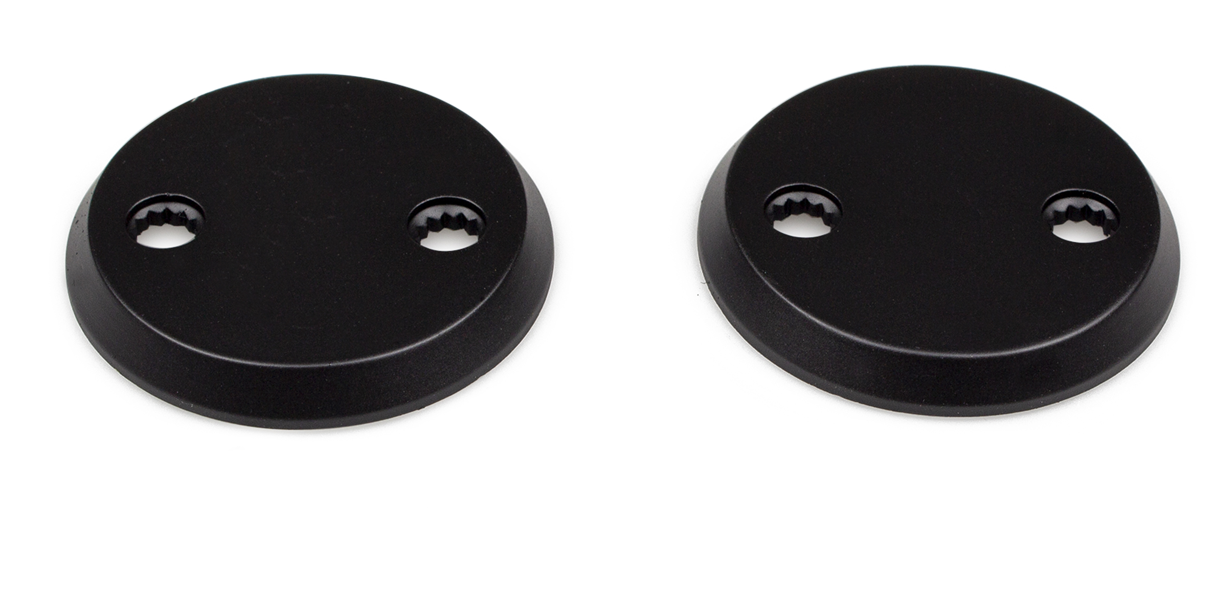 Blindlok 52 mm svart 2 stk í pakka