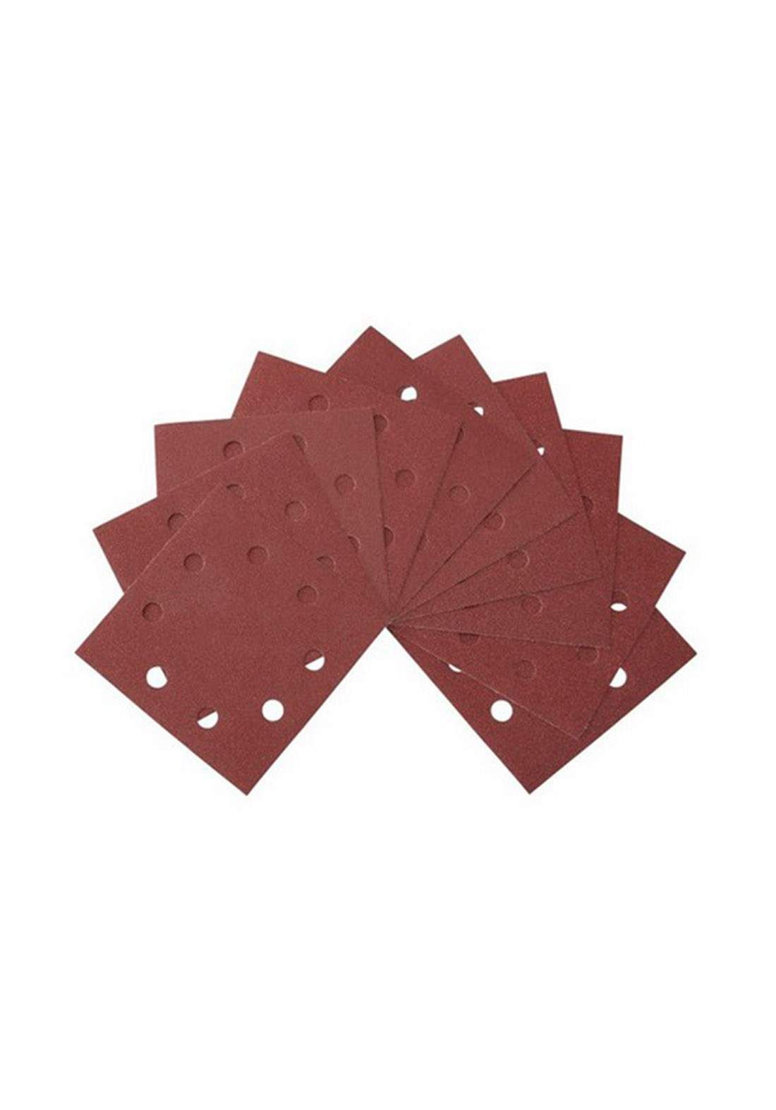 SANDPAPPÍR 1/4 ark multi-funktion træ/ma K100- 10STK