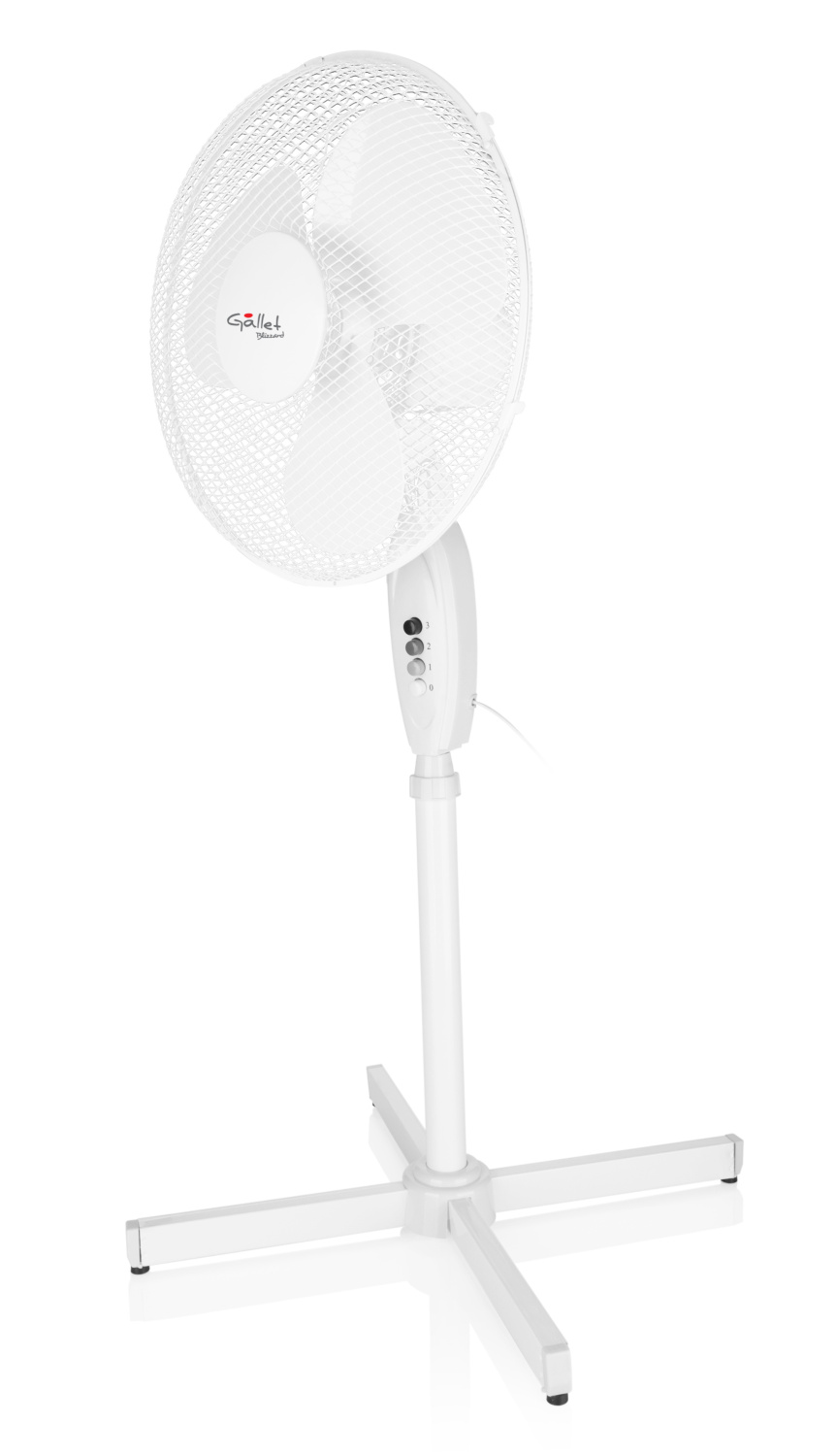 Gólfvifta Gallet 40cm hvít