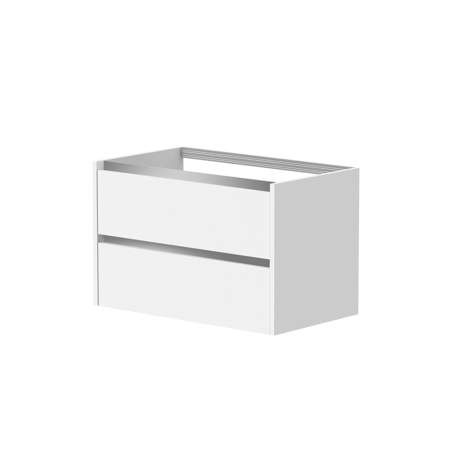 Vaskaskápur CITY, matt hvítt  79 cm - BU/8-3DR/D02P1