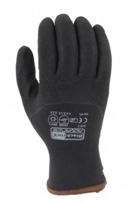 FÓÐRAÐUR NITRIL VETTLINGUR 8