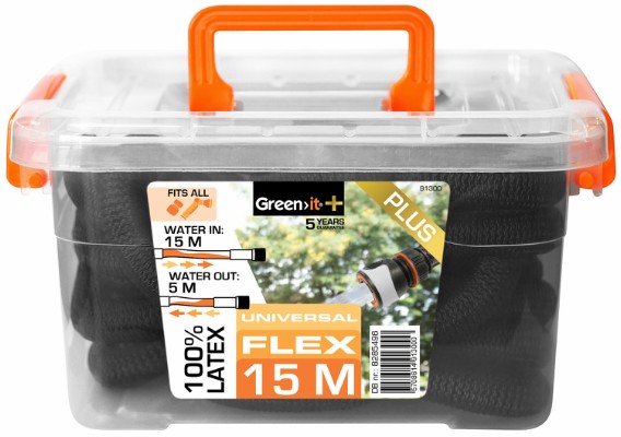 SLANGA 15M FLEXIHOSE GREEN-IT 91304