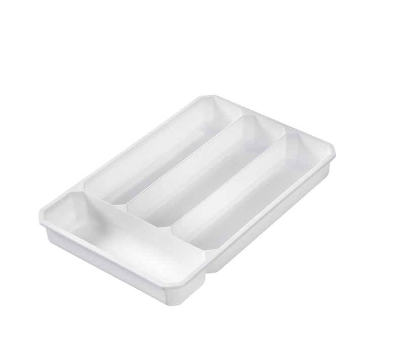 Hnífaparabakki orthex  lítill hvítur